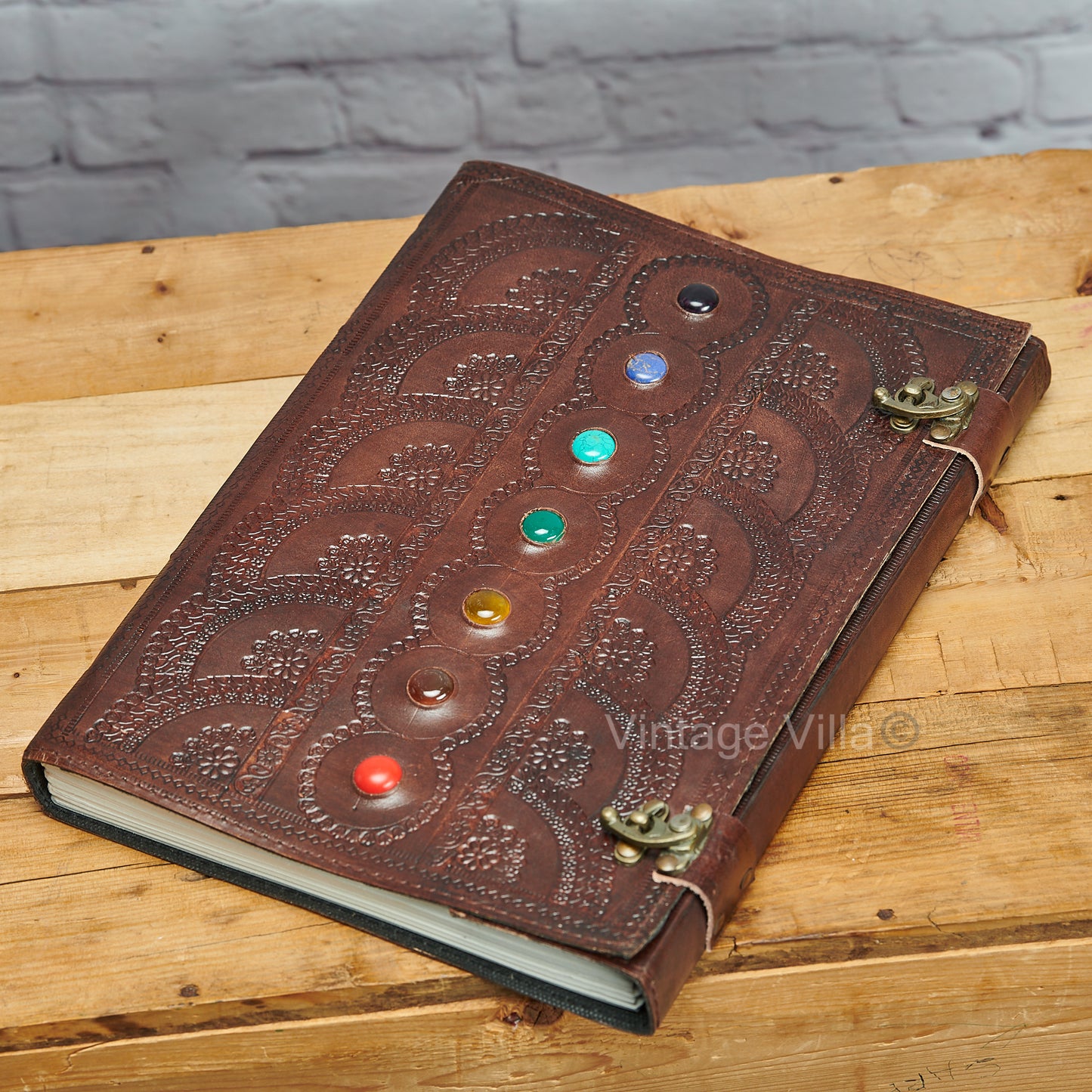 Seven Stone Chakra Journal A4 Size