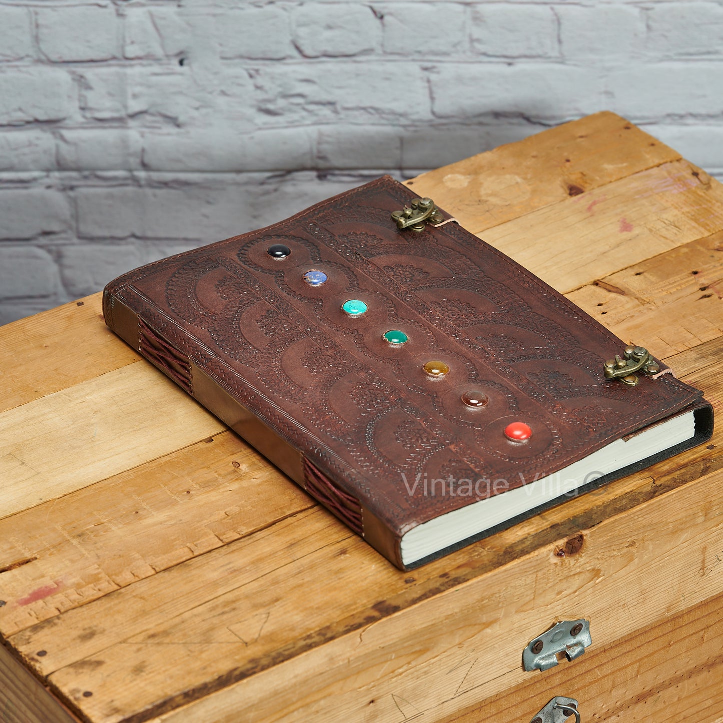 Seven Stone Chakra Journal A4 Size