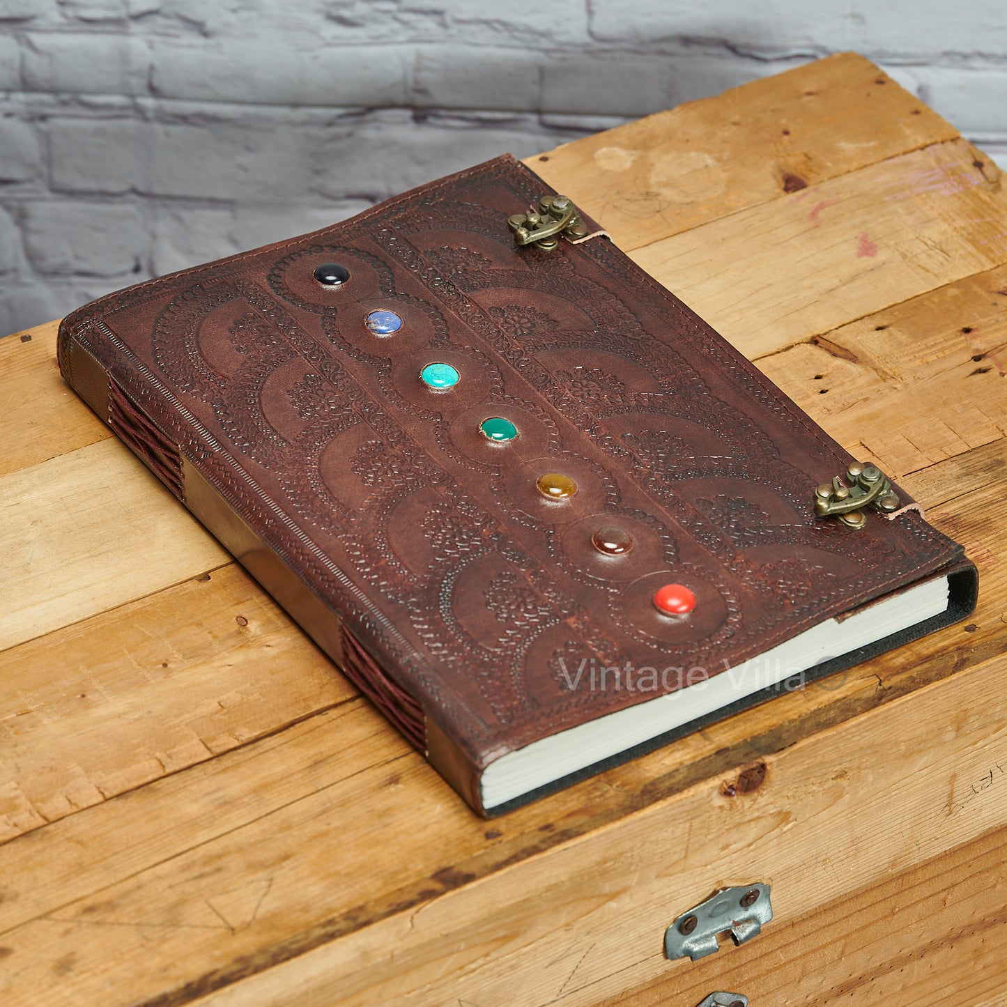 Seven Stone Chakra Journal A4 Size