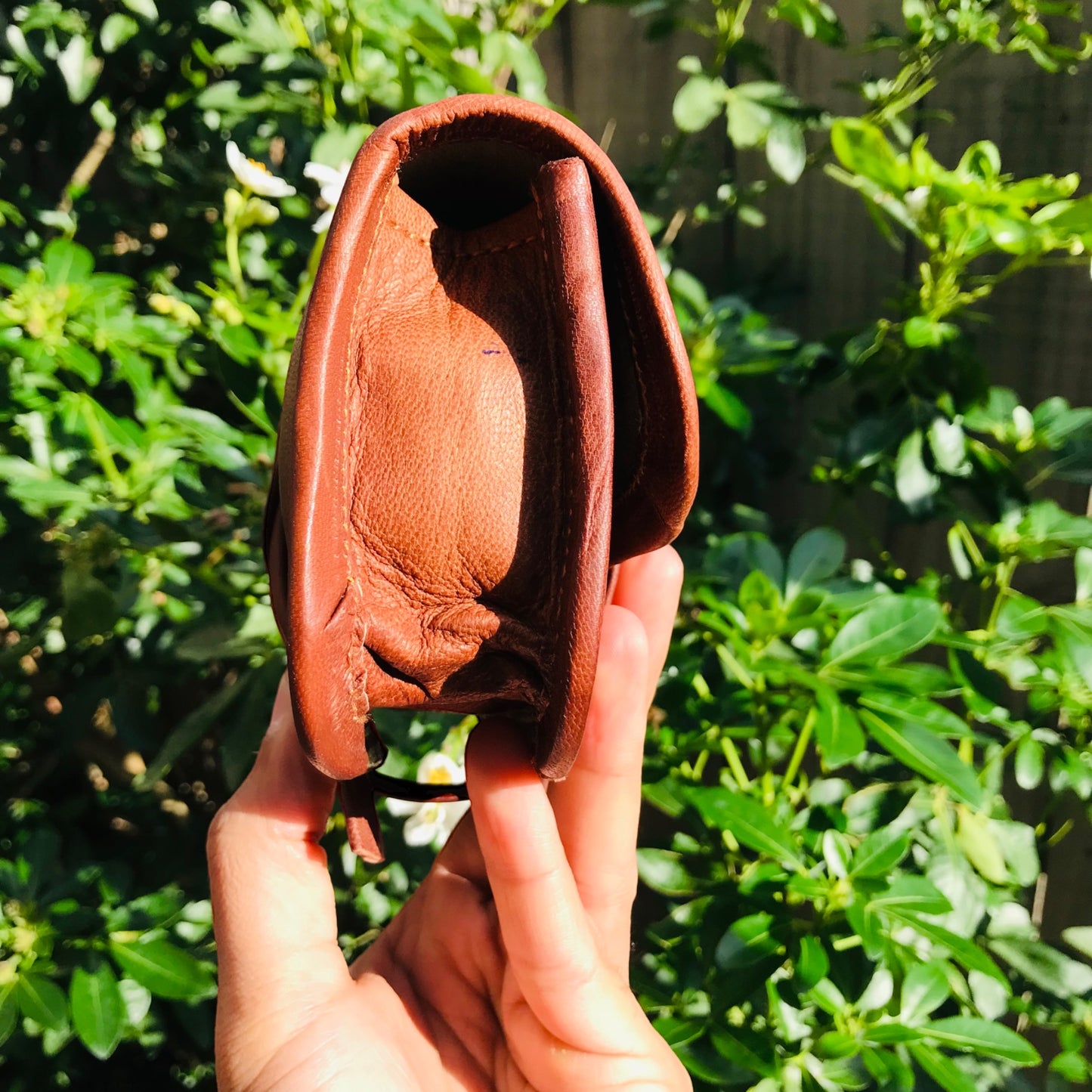 Leather Tobacco Pouch Coin Pouch