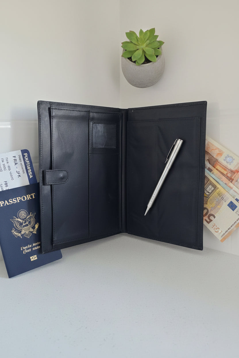 Genuine Leather A4 Folder for Professional Sophistication