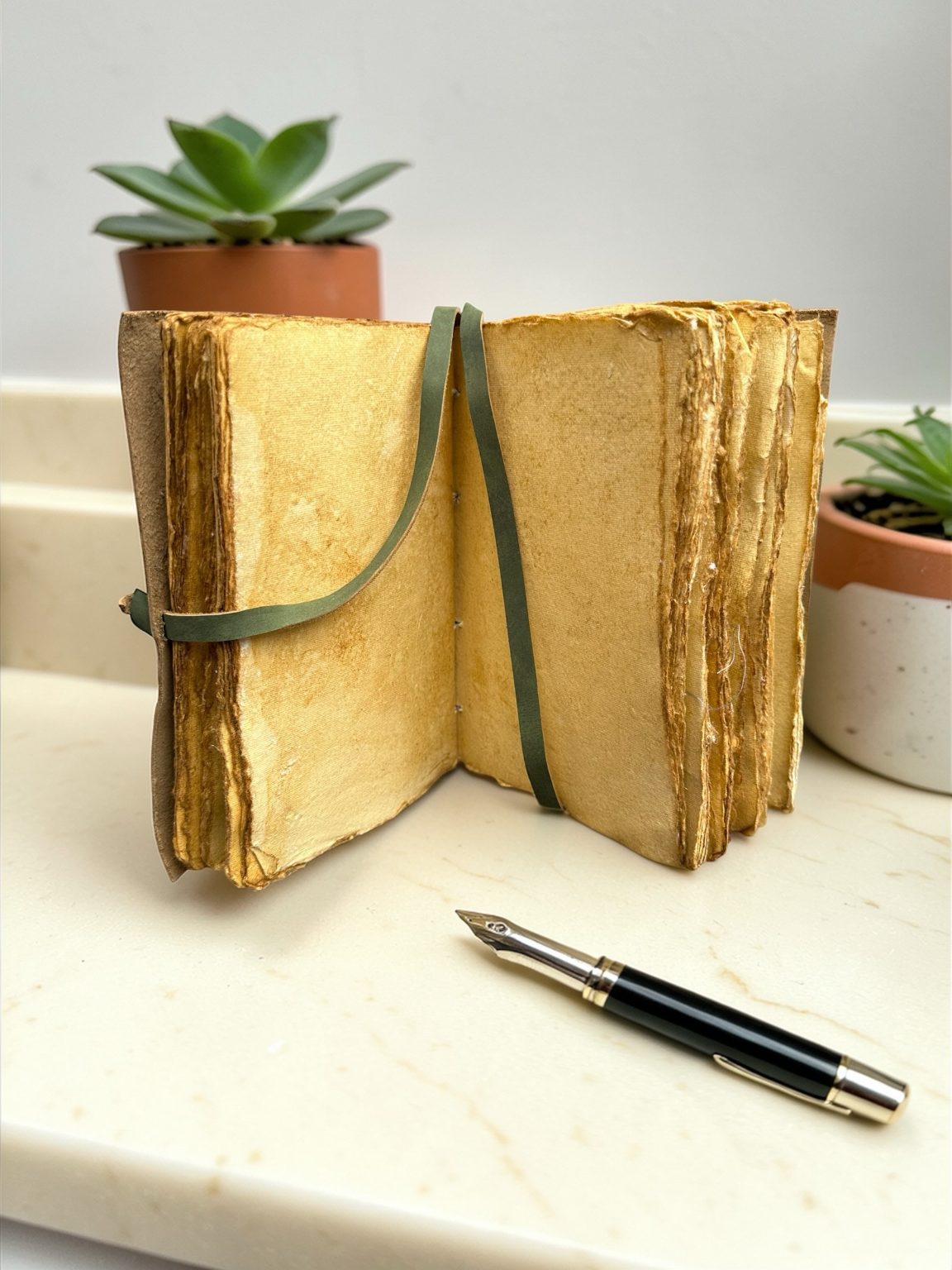 Handmade Leather Journal it is Impossible