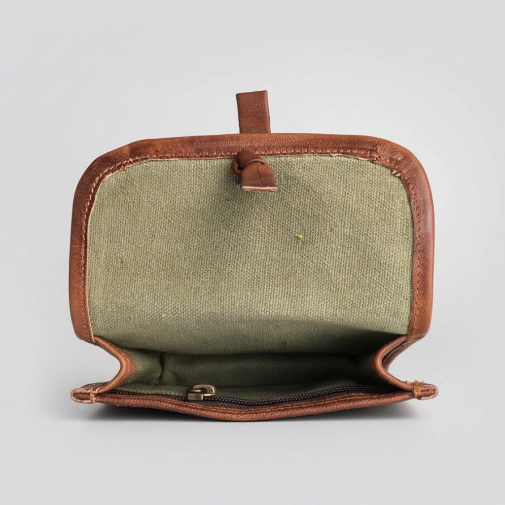 Leather tobacco/coin Pouch