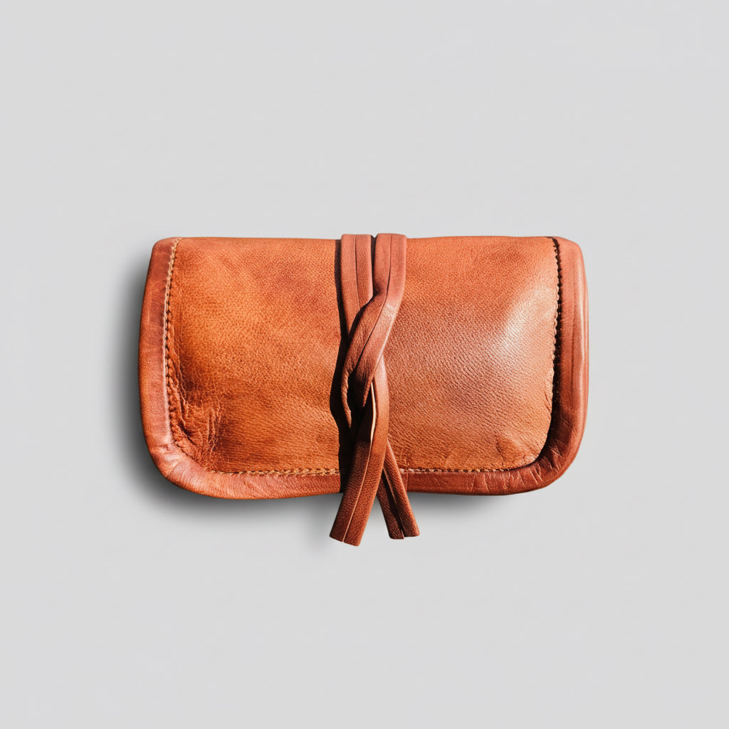 Leather tobacco/coin Pouch