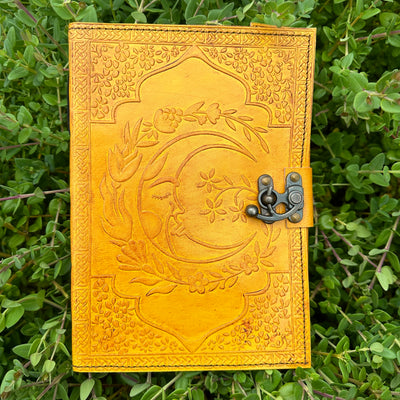 Moon Design Handmade Leather Journal