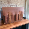 Cowhide Leather Messenger Bag