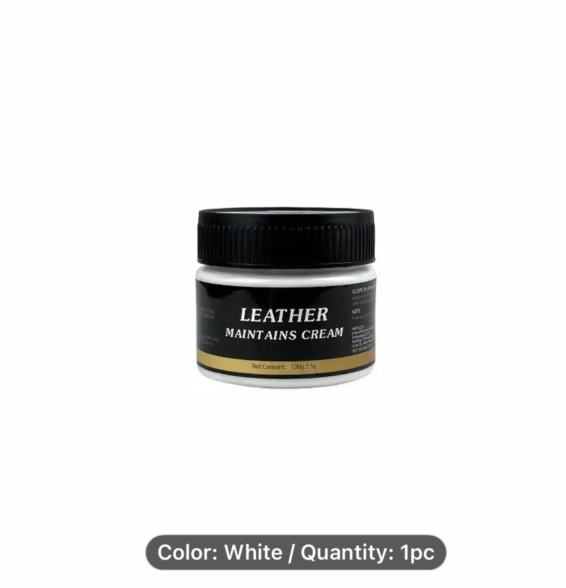 Leather Care Oil