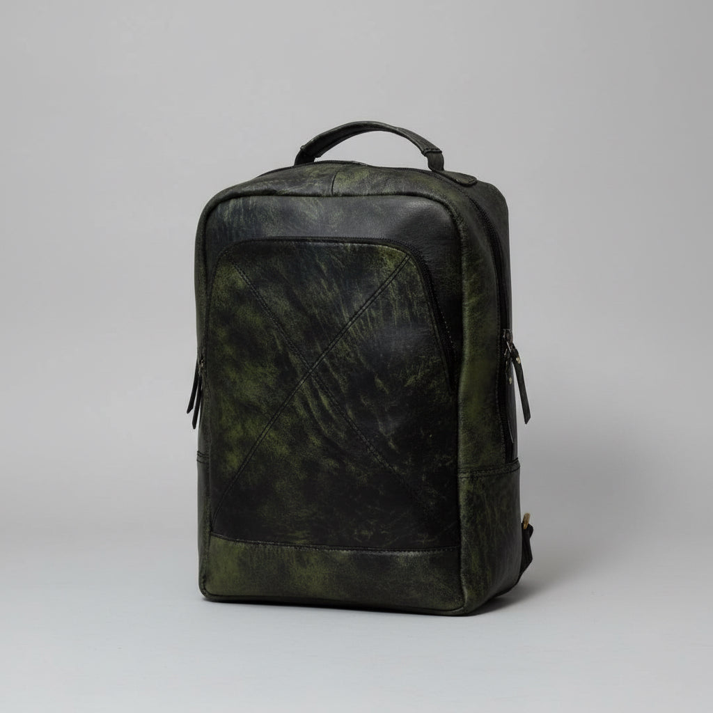 Leather Travel Unisex Backpack