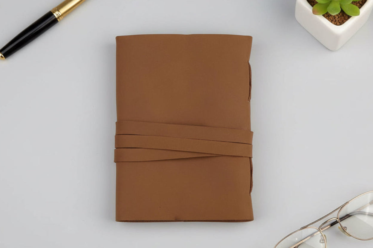 Leather Feather Bird Journal
