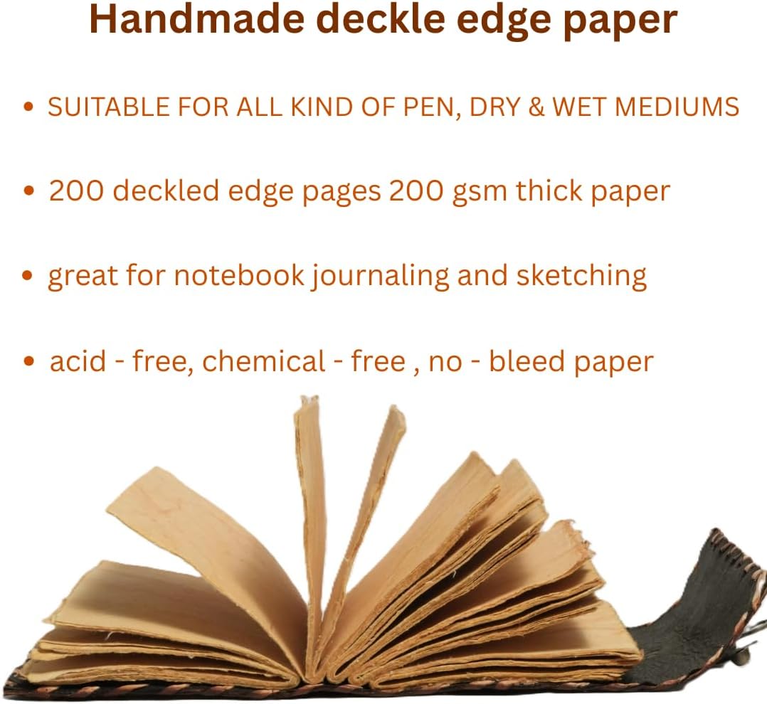 Green Tree Earth Lady Deckle paper