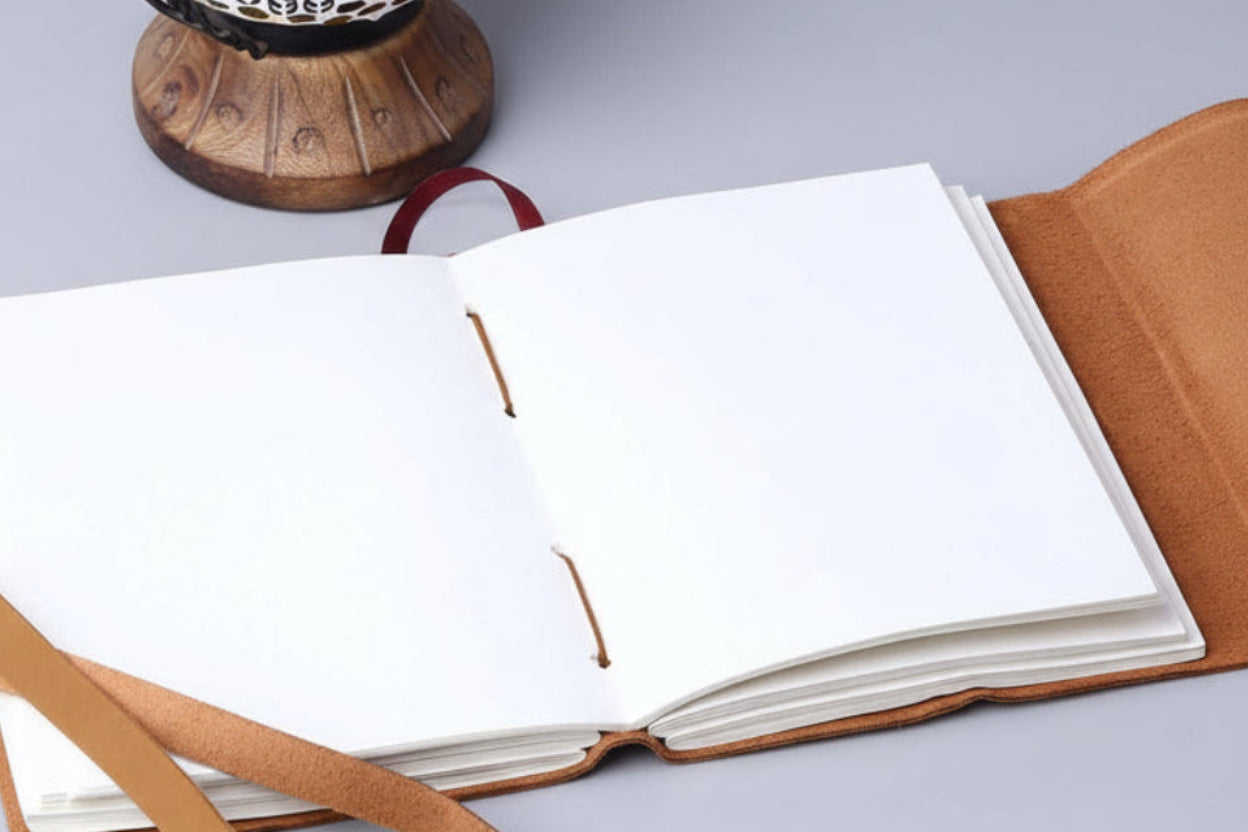 Leather Feather Bird Journal