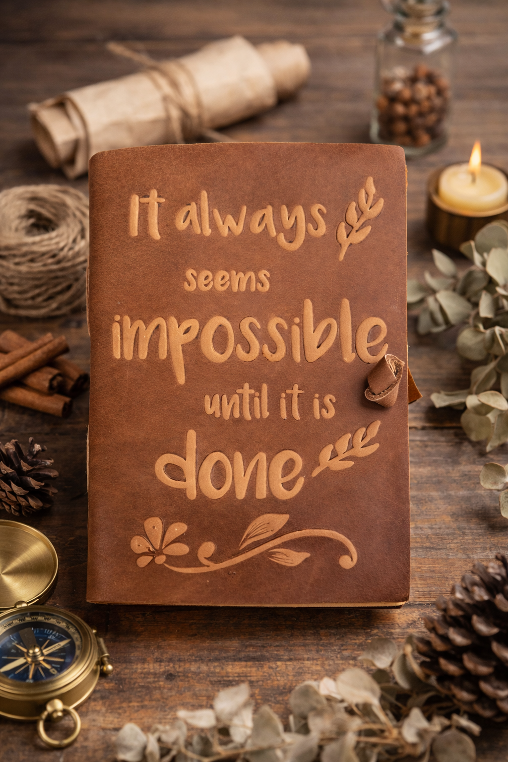 Handmade Leather Journal Seems Impossible