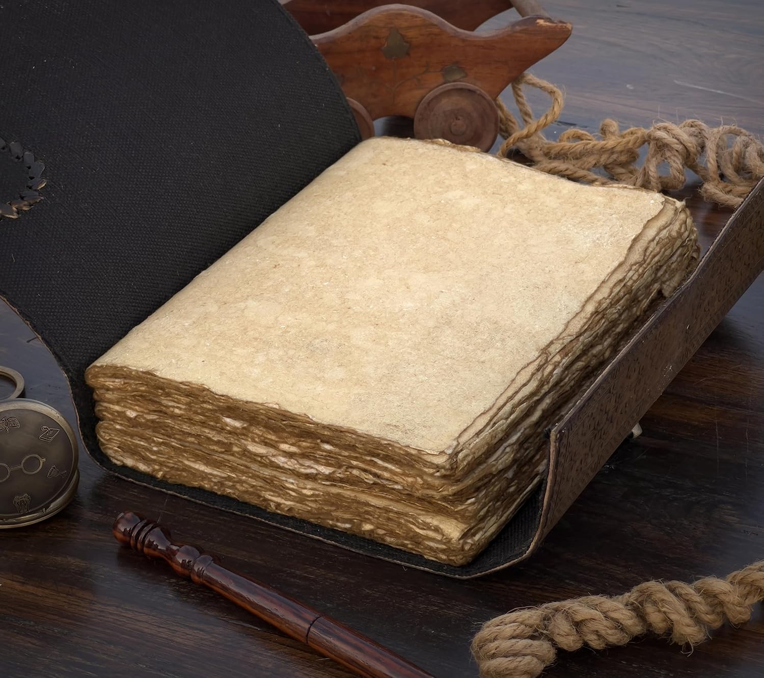 Tree of life lady deckle journal