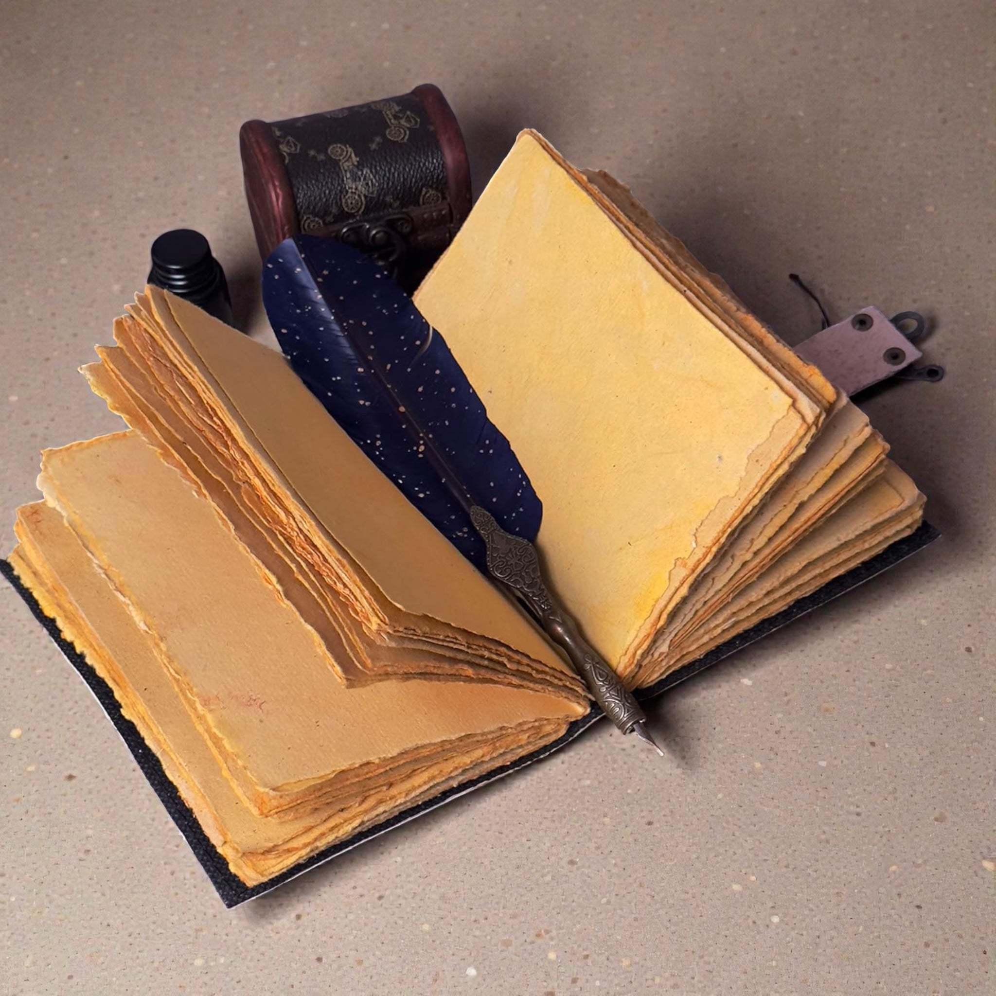 Mystical Diagram Deckle Journal