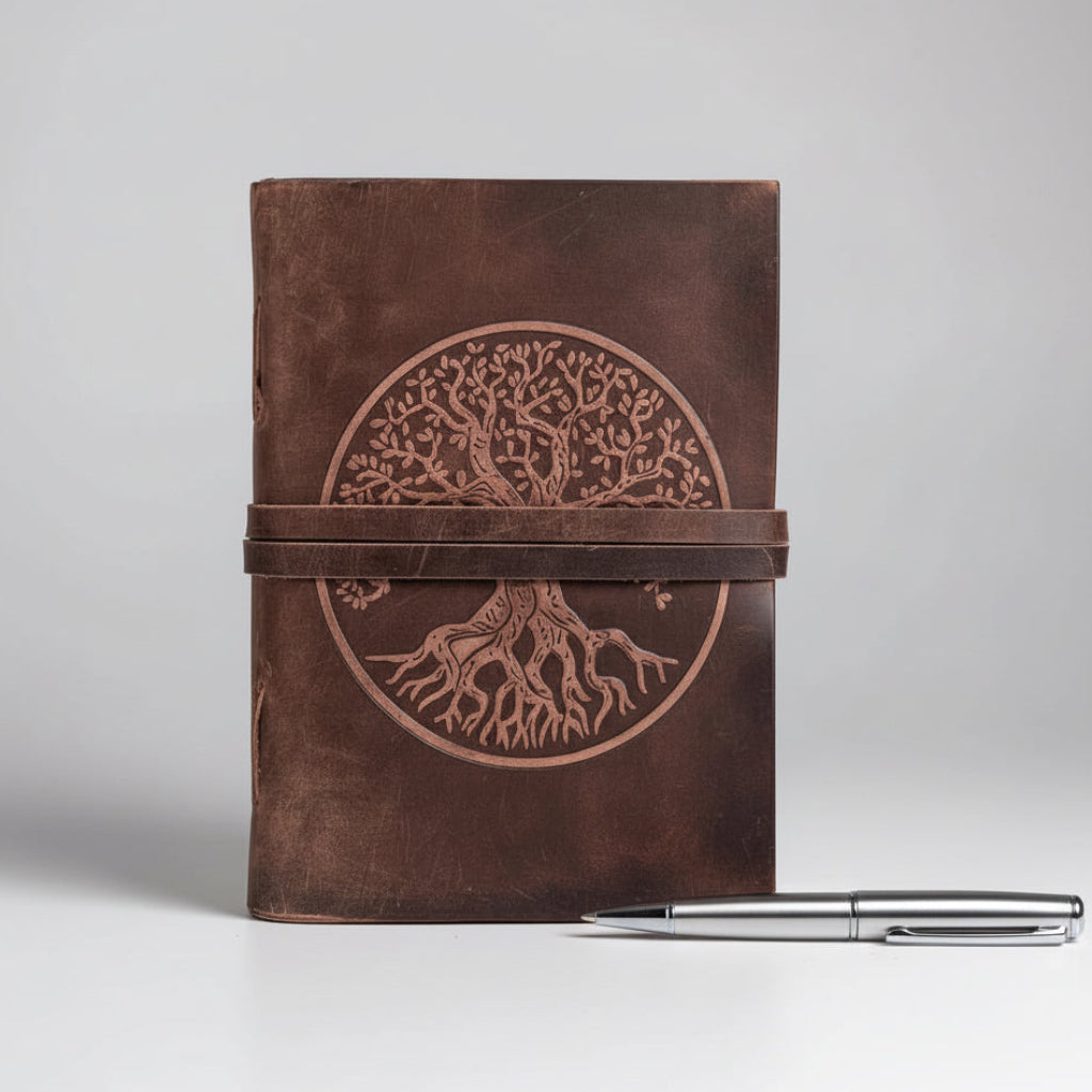 Celtic Tree Of life Deckle Journal