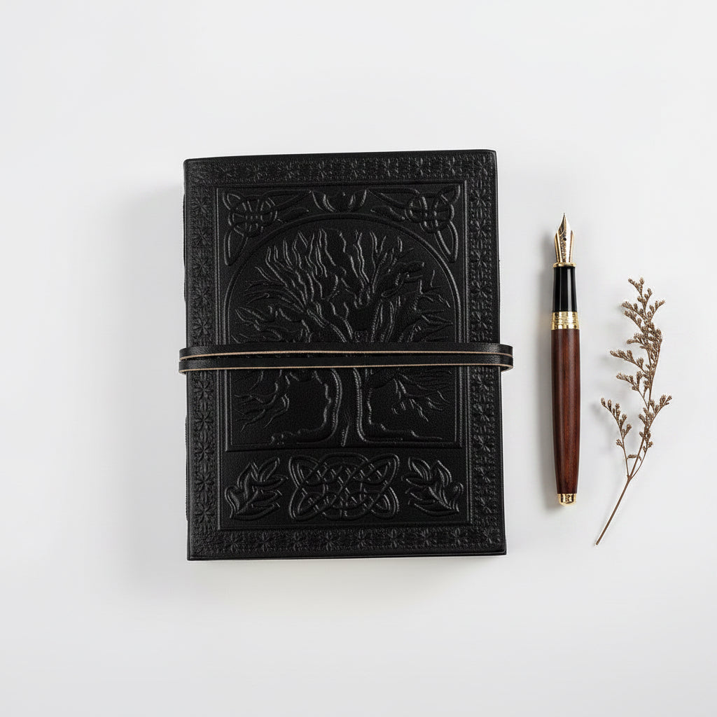 Hand size Tree of Life - Black