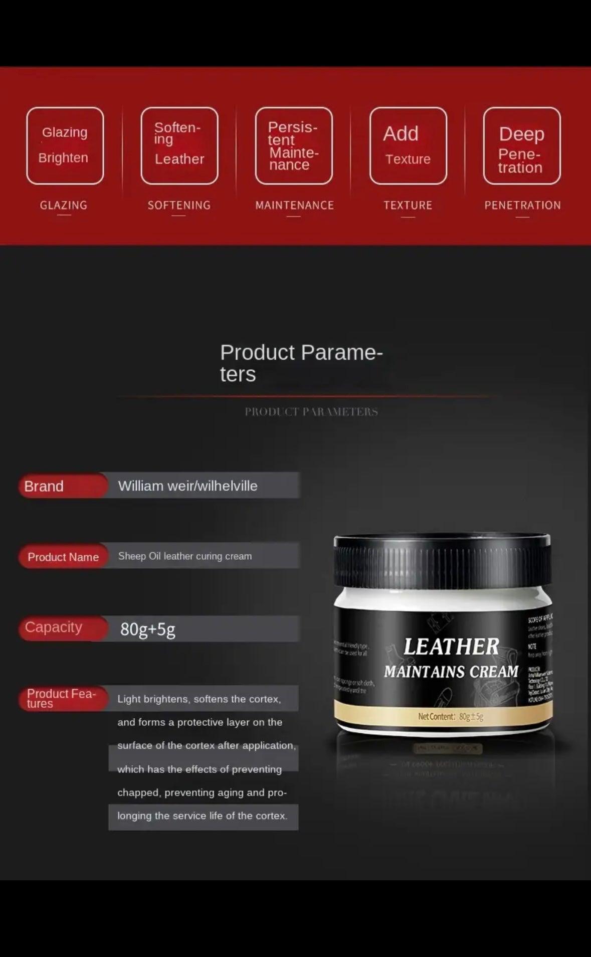 Leather Care Oil