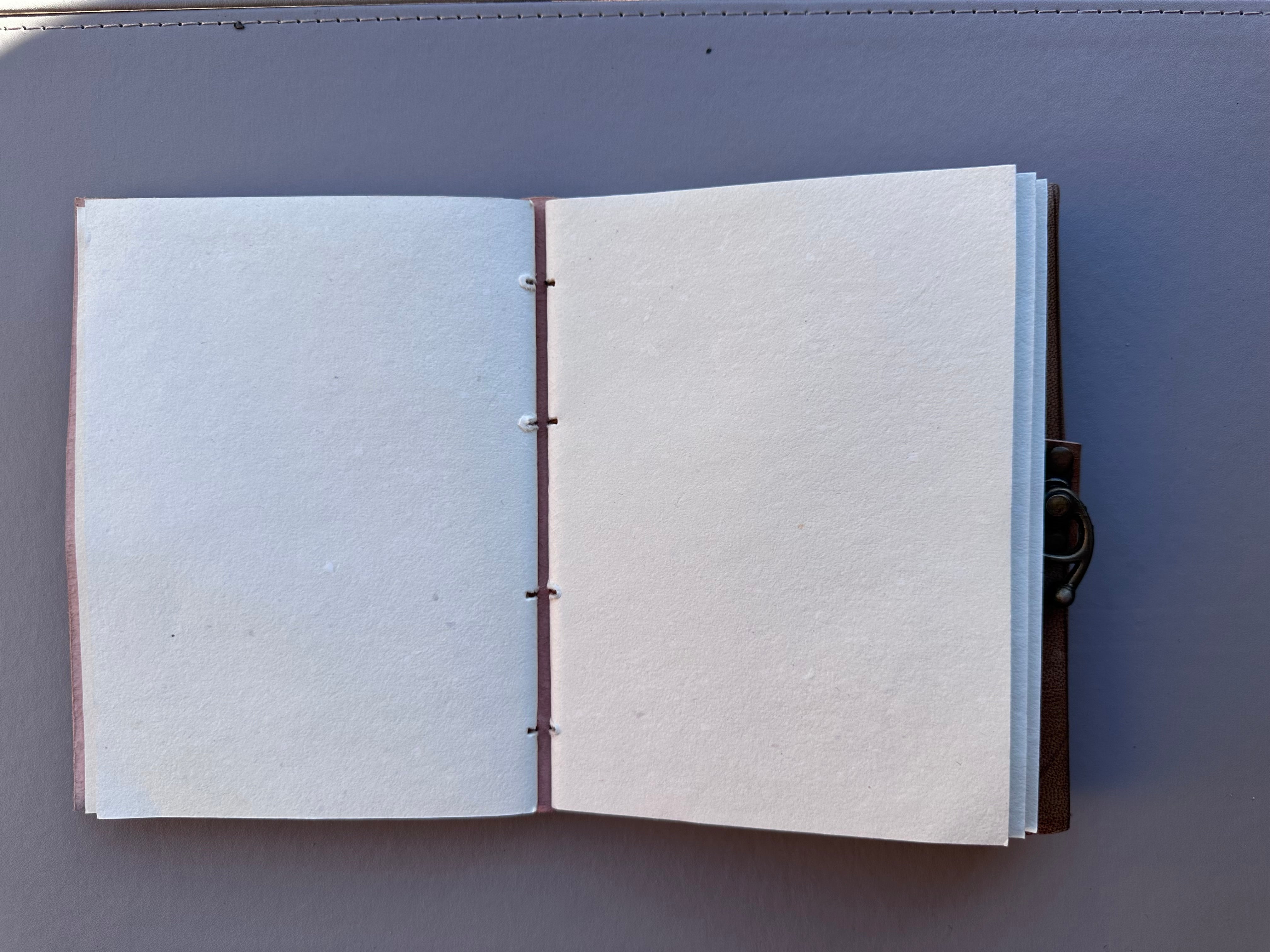 Owl Embossed Handmade Leather Journal