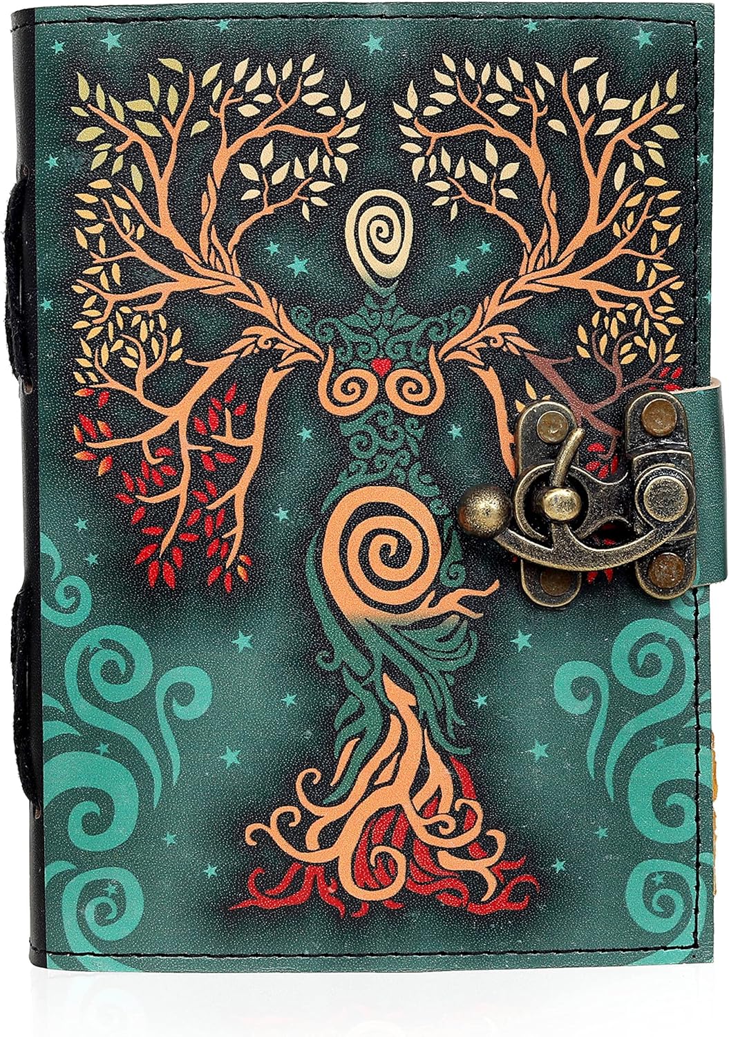 Tree of life lady deckle journal