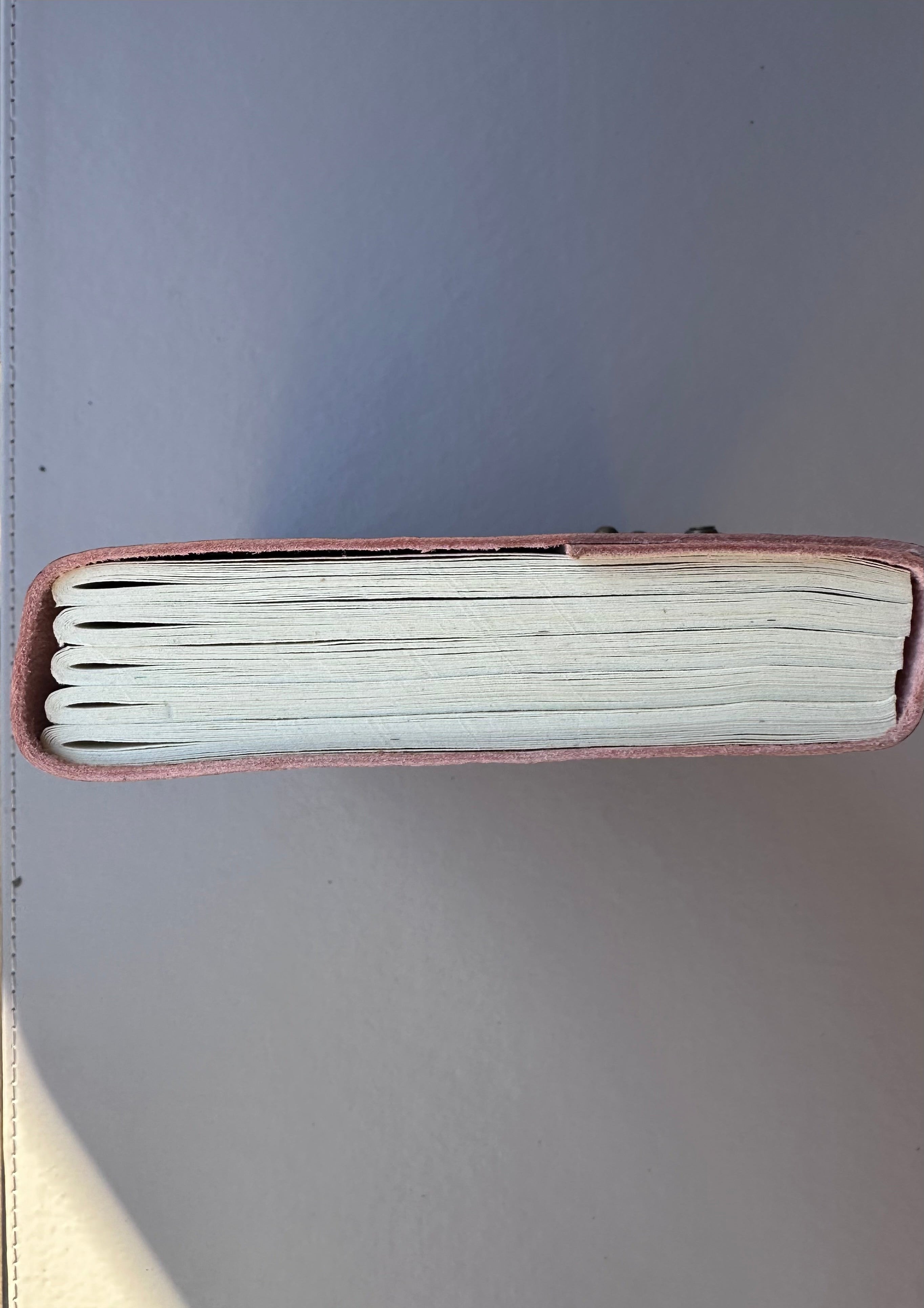 Owl Embossed Handmade Leather Journal