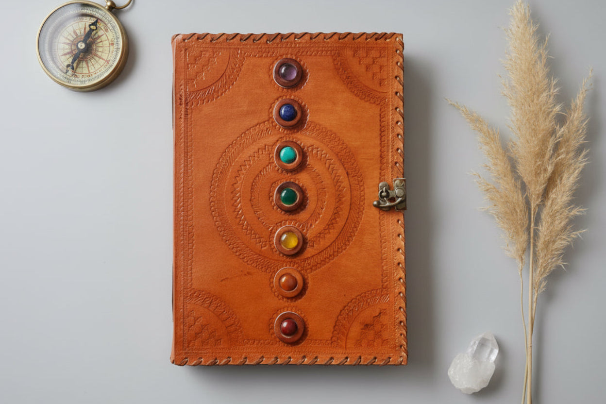 Seven Stone Chakra Journal A4 Size