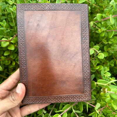 The Journey Writing Leather Journal