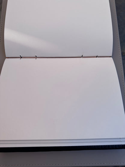 Handmade Leather Black Lock Journal