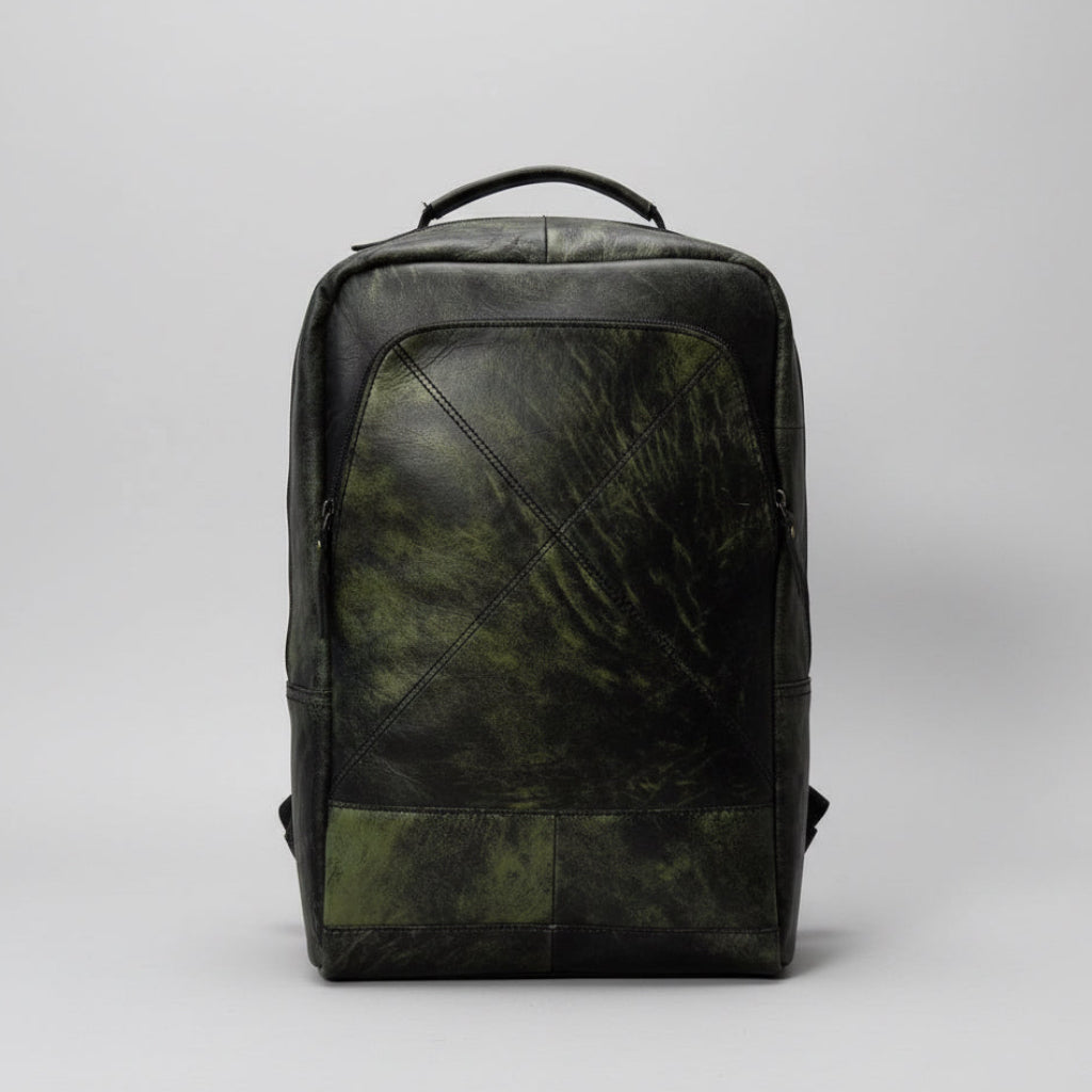 Leather Travel Unisex Backpack