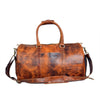 Genuine Leather Travel Duffle Weekender Bag