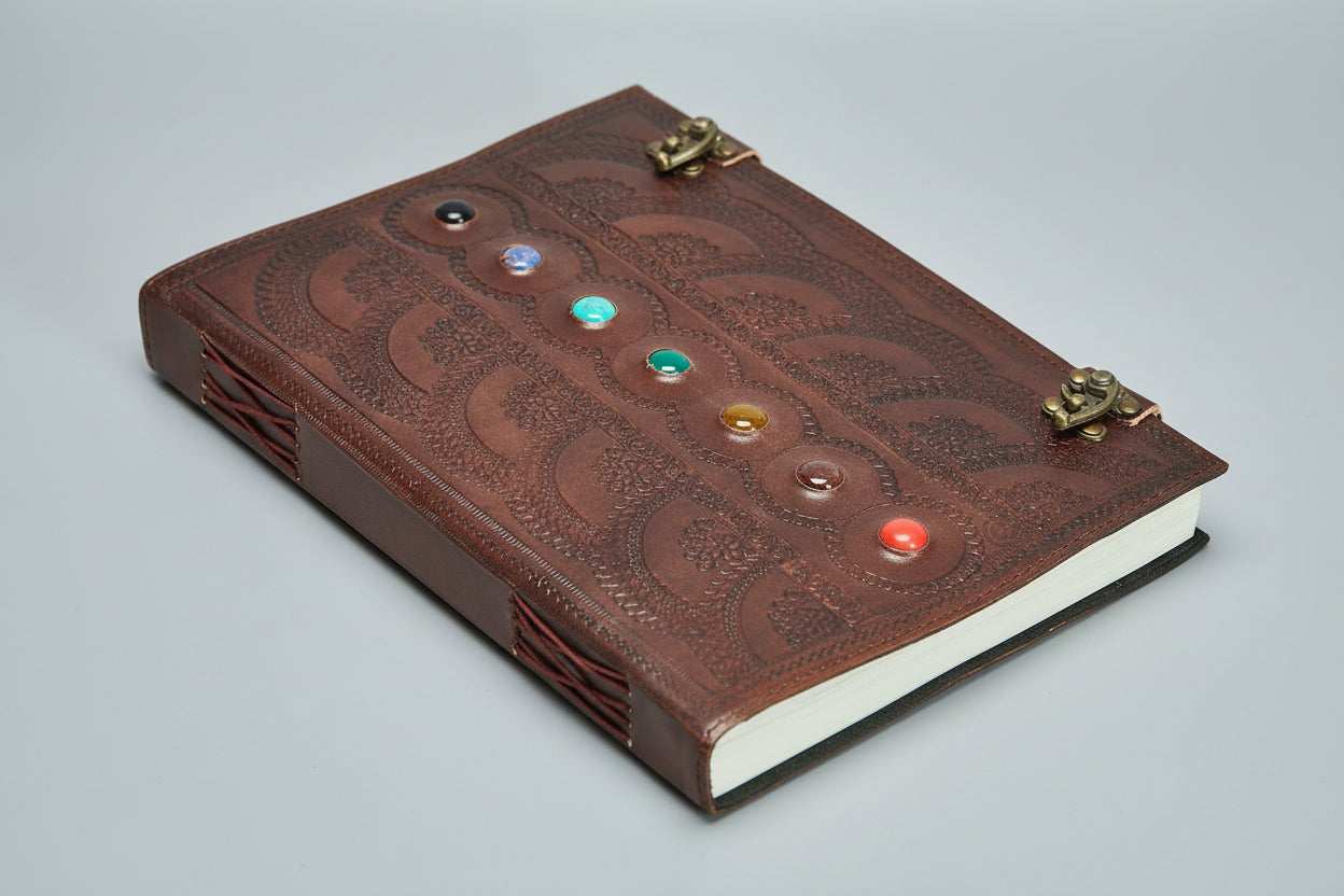 Seven Stone Chakra Journal A4 Size