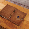 Leather Blue Stone Journal