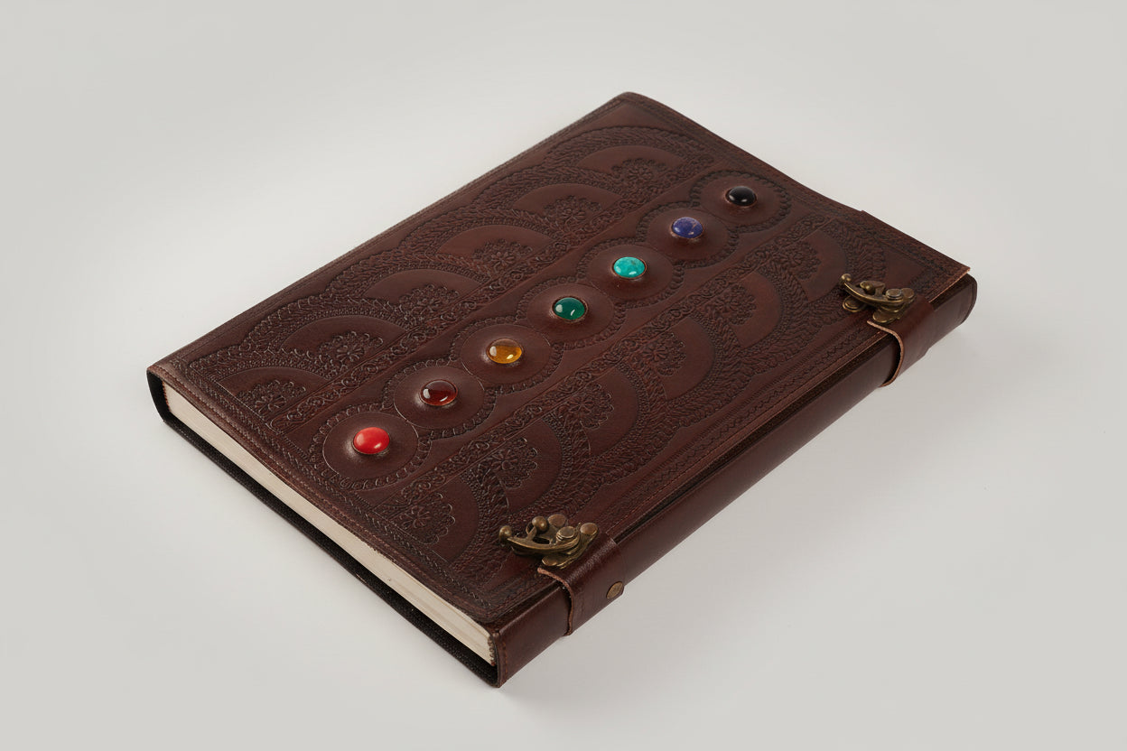 Seven Stone Chakra Journal A4 Size