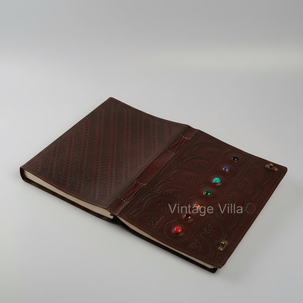 Seven Stone Chakra Journal A4 Size