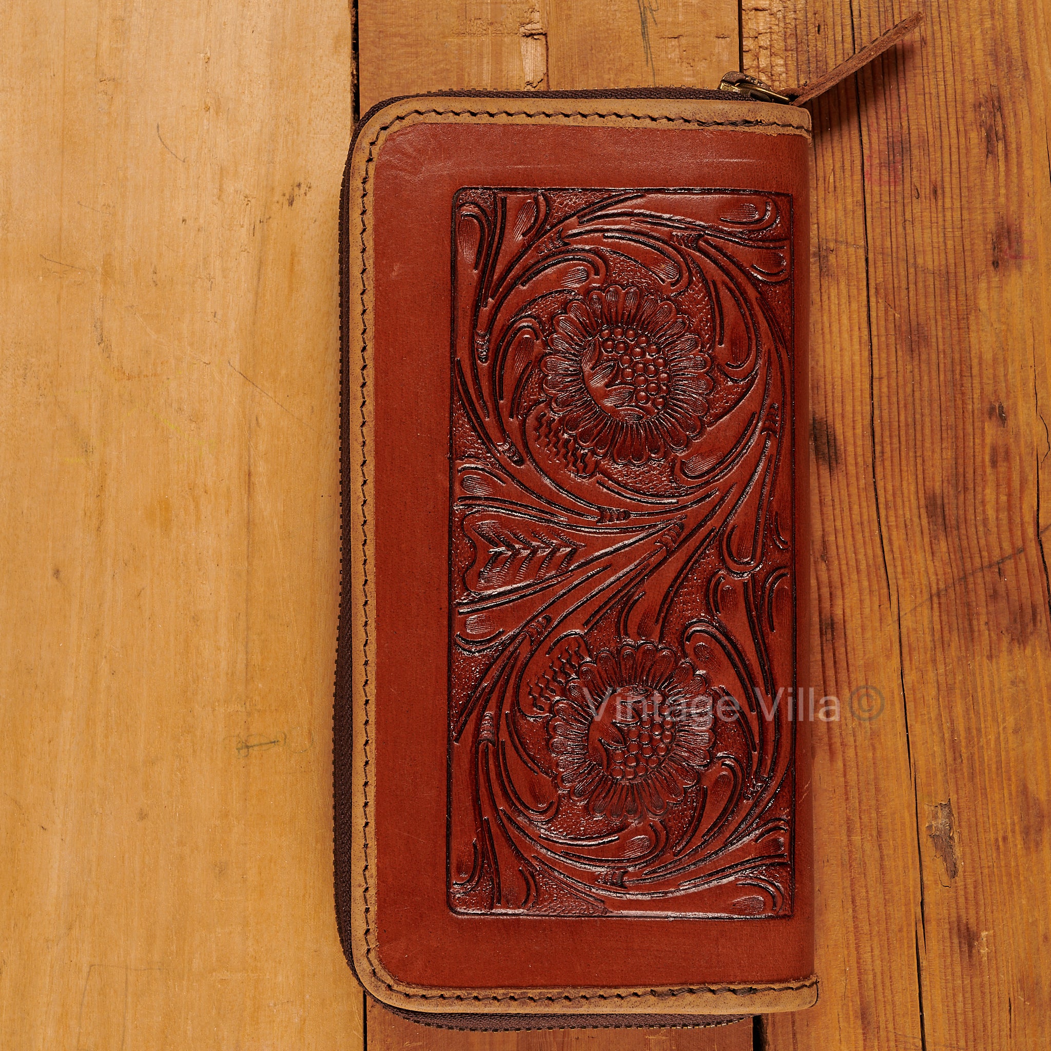 Ladies Brown Leather Wallet