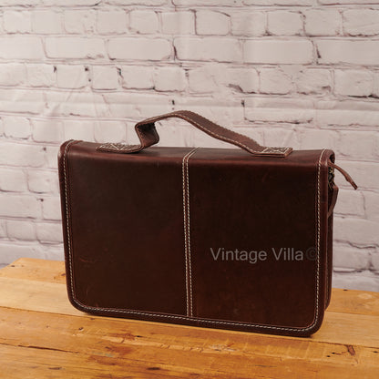 Genuine Leather Bible Cover