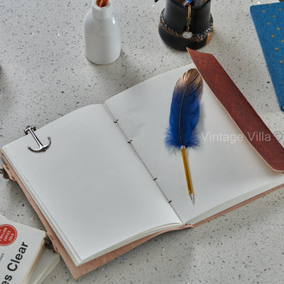 Blue Stone Handmade Leather Journal