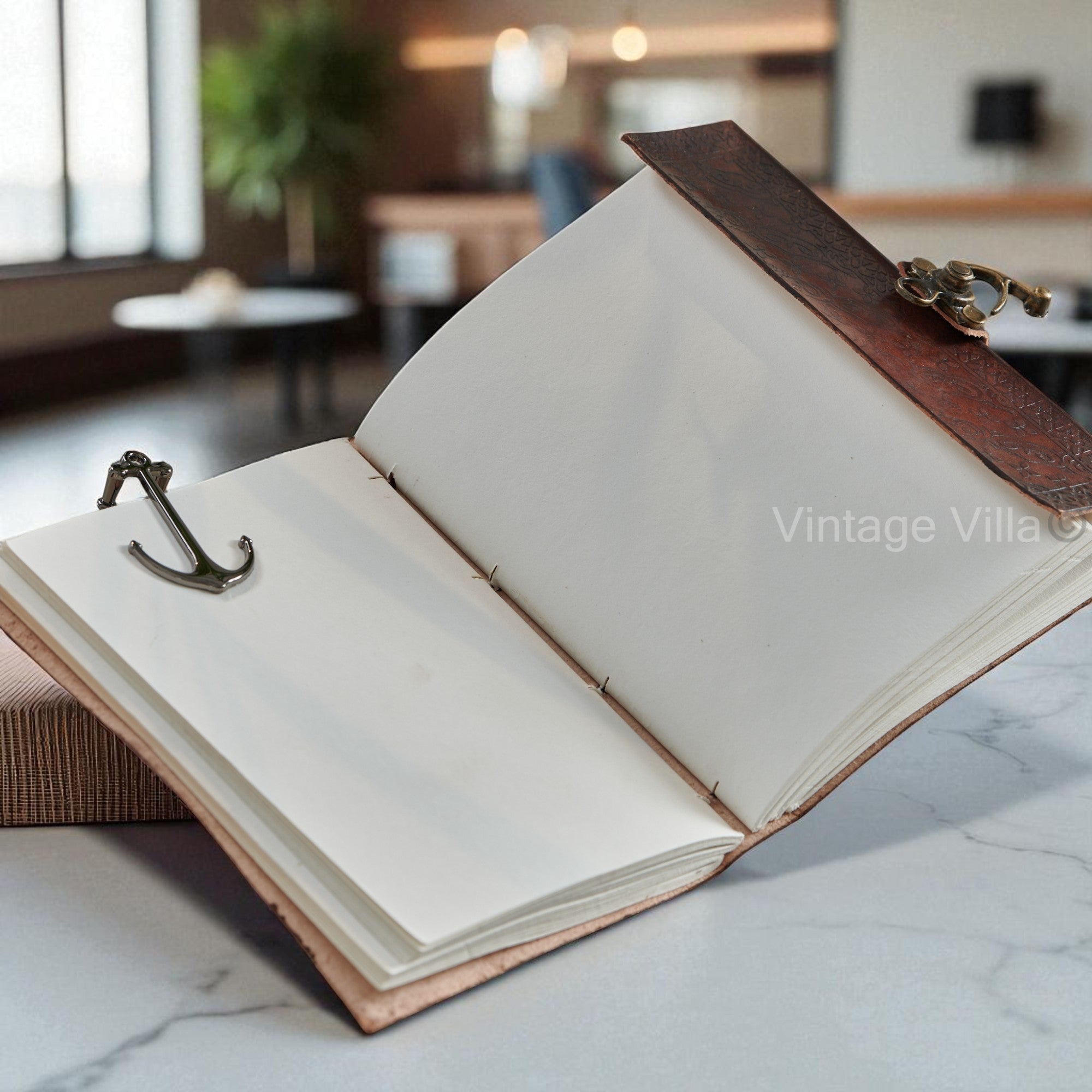 Handmade Leather Dragon Journal