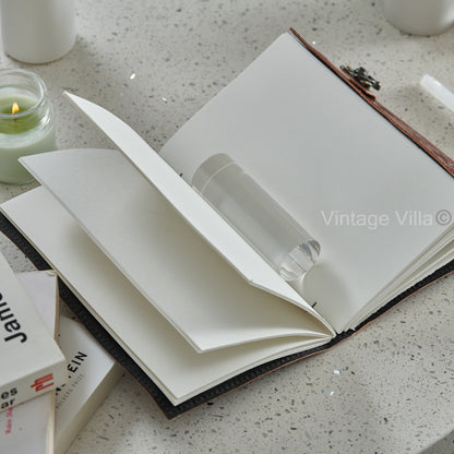 Spider-Man Embossed Design Blue Stone Leather Journal