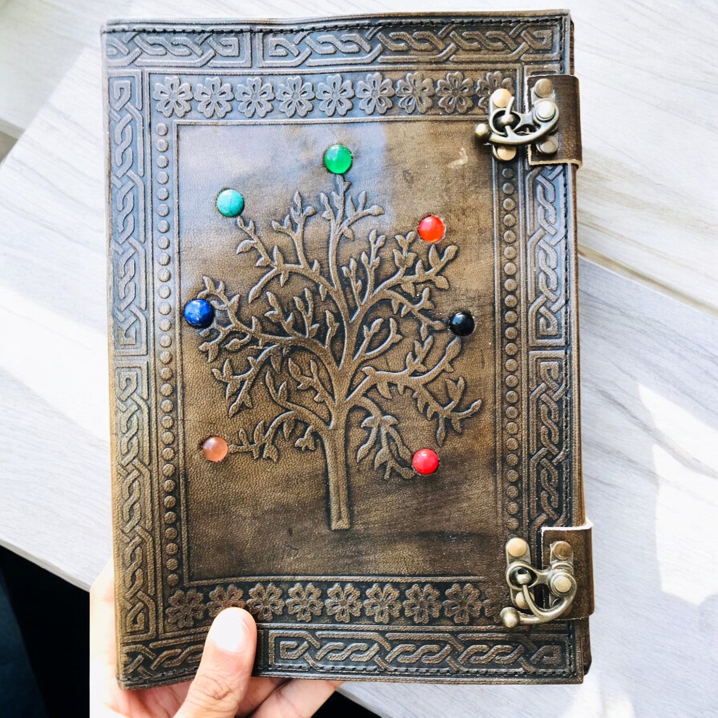 Seven Stone Celtic Tree of Life