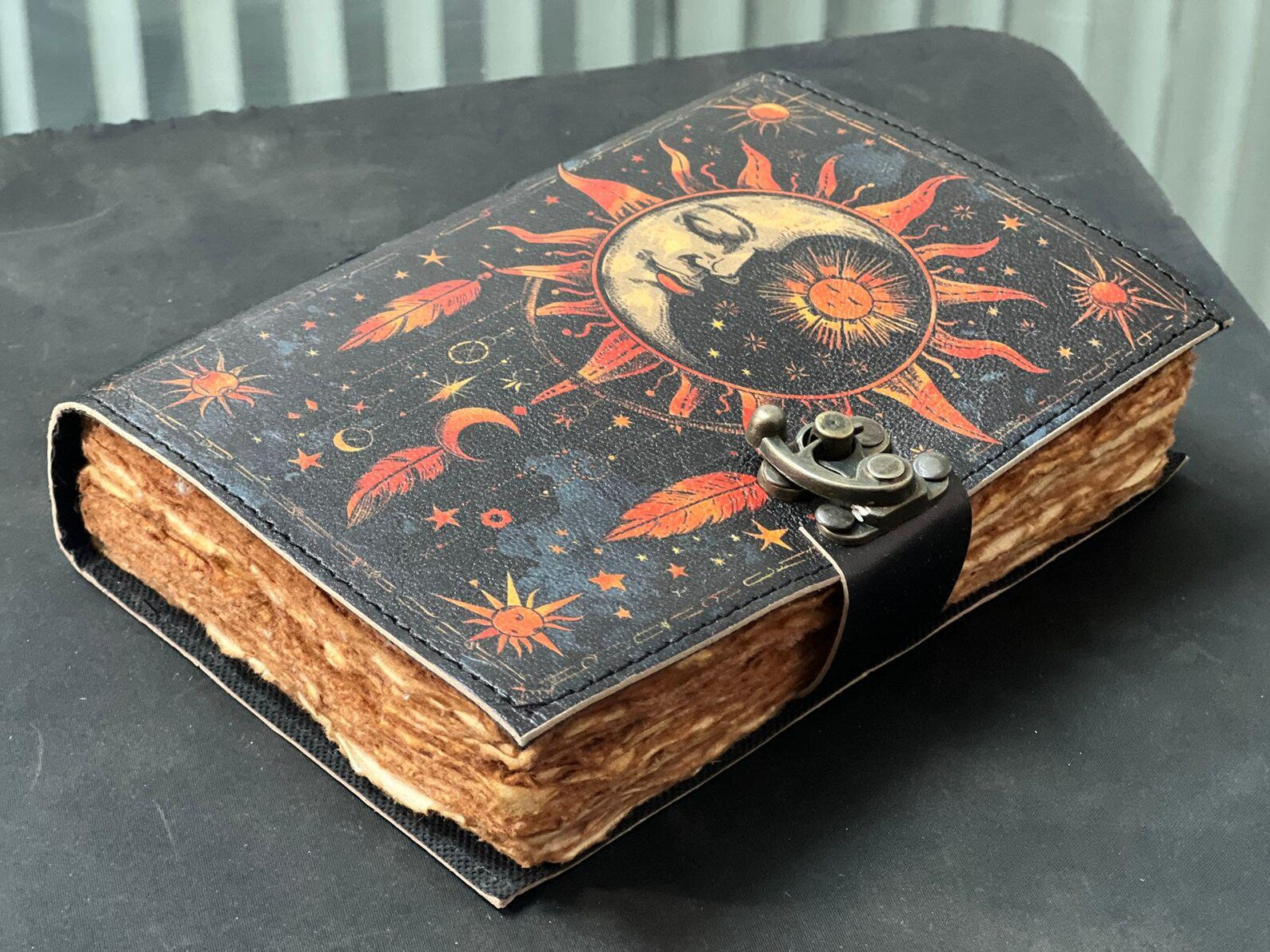 Sun Moon Lady Leather