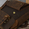 Handmade Full Grain Leather Unisex Backpack