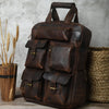 Full Grain Unisex Handmade Leather Backpack