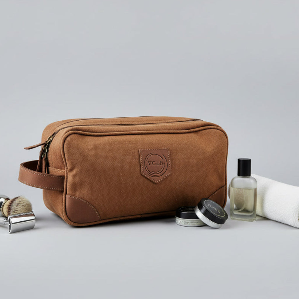 Cloth material toiletries bag