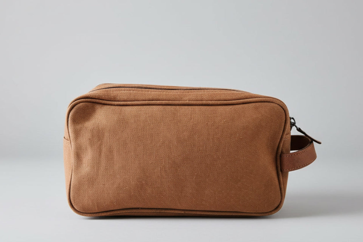Cloth material toiletries bag