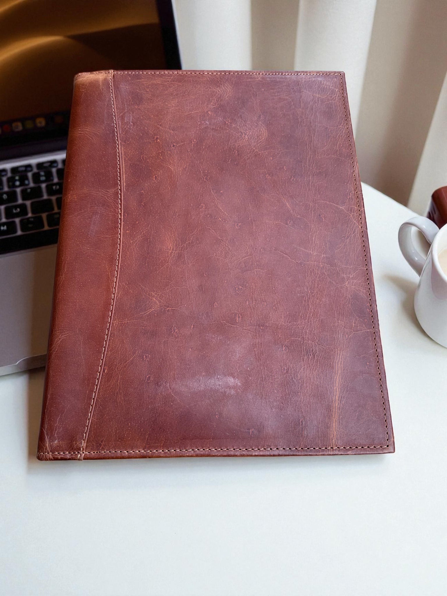 Genuine Leather A4 Folder for Professional Sophistication