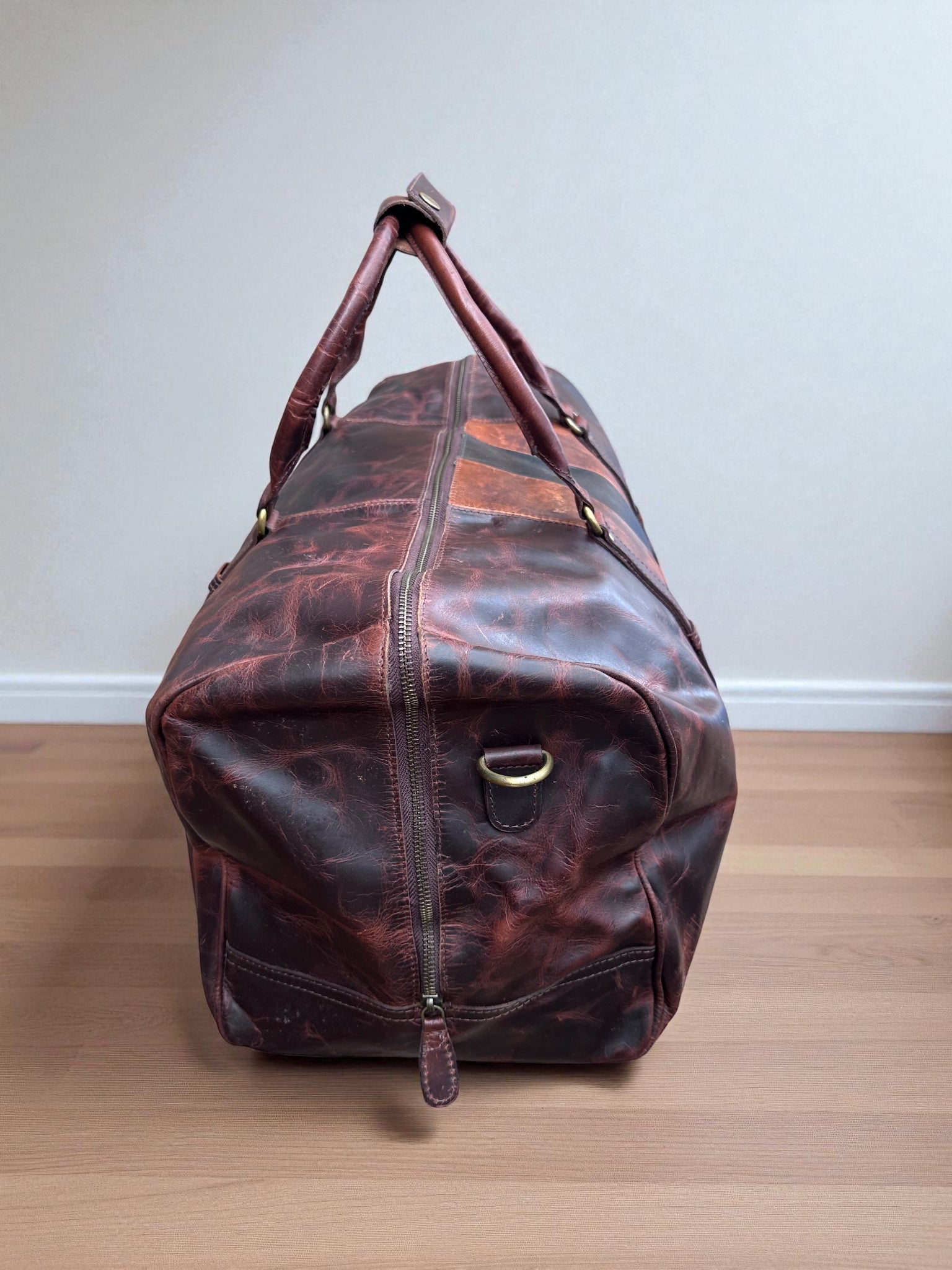 Full Grain Leather Duffle Bag